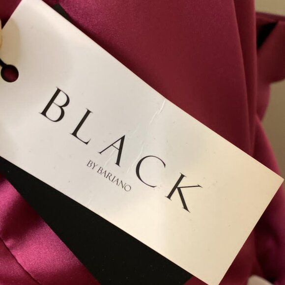 Black by Bariano Madonna Draped Dress - Picture 3 of 11